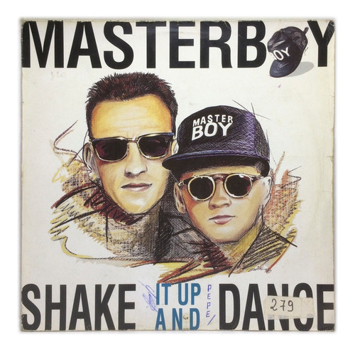 Vinilo Masterboy Shake It Up And Dance Maxi Aleman 1991