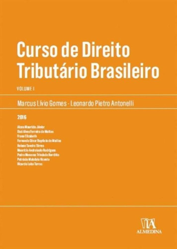 Curso De Direito Trib. Brasileiro - Vol.i-01ed/16