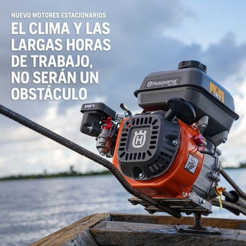 Imagen 2 de 8 de Motor Nautico Husqvarna 13hp Hh389ob Ohv Para Rios Lagos