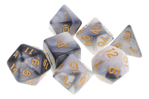 De Dados Poliédricos De 16mm De 21 Piezas, De Dados,