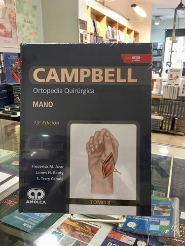 Libro - Campbell Ortopedia Quirúrgica Mano Tomo 8
