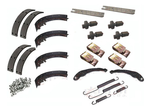 Kit Freio Tras. Jeep Willys Mola, Regulador, Lona, Alavanca