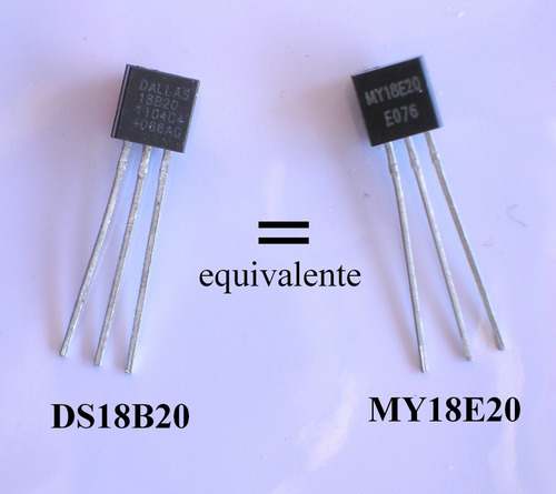 Imagen 2 de 4 de 15 Pzs Ds18b20 Sensor Digital Temperatura Microcontroladores
