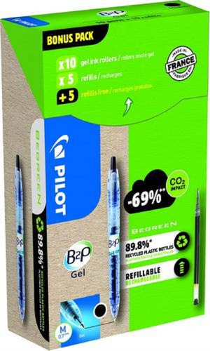 Greenpack Eco Gel Negro Boligrafo Recambio