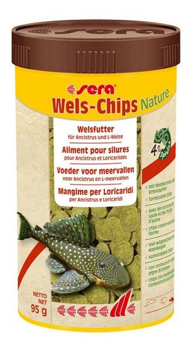 Alimento Peces Fondo En Tabletas Sera Wels-chips 250 Ml