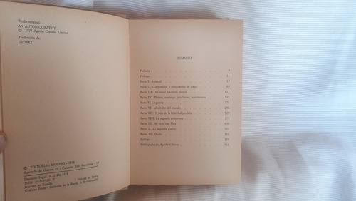 Imagen 3 de 6 de Autobiografia Agatha Christie Rba Tapa Dura