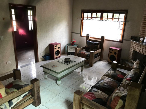 Casa Clube De Campo Santo André Loteamento Fechado 4 Dorms.