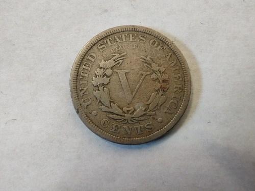 Moneda Estados Unidos 5 Cents 1906 (&680 (Usado)
