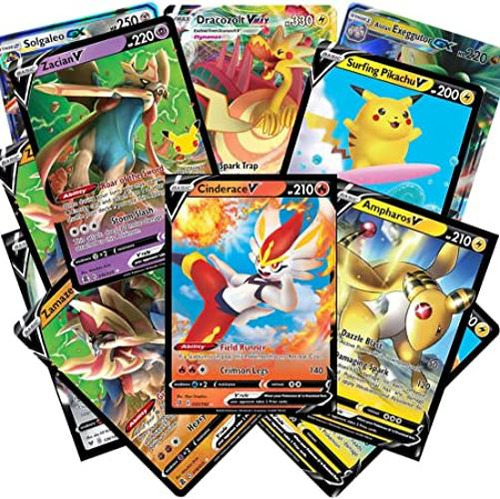 Pokemon Tarjetas De 50 Cartas Surtidas Con Pokémon V