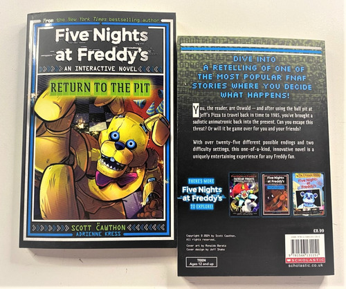 Five Nights At Freddys Return To The Pit Ingles En Stock