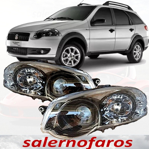 Optica Para Fiat Palio Weekend Trekking Con Lupa Fc An F3 I