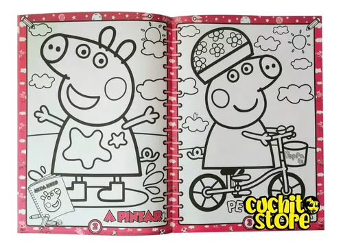 Peppa Pig  Peppa para pintar, Peppa pig para colorear, Dibujo de