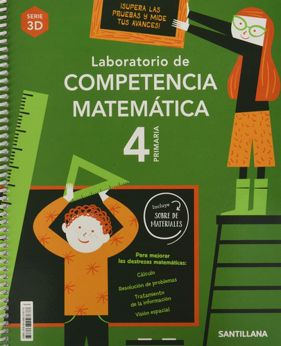 Libro Laboratorio De Competencia Matematica 3d 4 Primaria