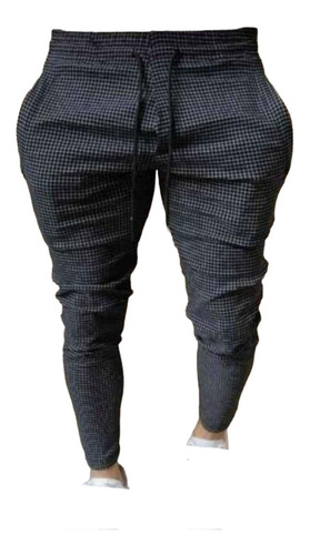 Pantalon De Cuadros Elegante 