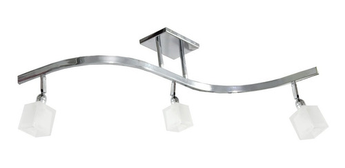 Imagen 7 de 10 de Lampara Aplique Plafon Pared Techo 3 Luces Sistema S Led