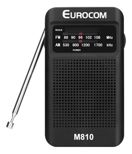 ¡¡ Radio Portátil Eurocom Am/fm - Jhc Electrodomésticos !!