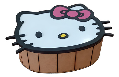 Caja De Mdf Para Regalo / Hello Kitty