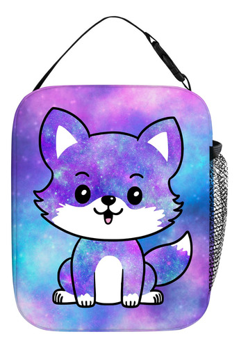 Lonchera Zorro Galaxia Niñas Escuela Kawaii Reutilizable Ais