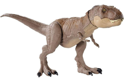 Dinossauro Jurassic World T Rex Mordida Feroz Mattel Glc12