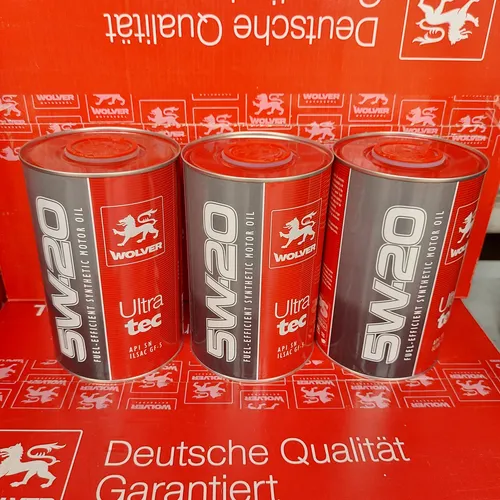 Aceite Wolver 5w20 Sintetico
