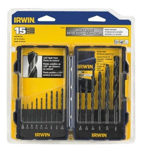 Irwin Tools 314015 Juego De Brocas De Metal Con Indice De Ox