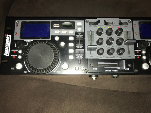 Lexsen Dj Controler Udj-300 Reproductor Doble Usb Mixer
