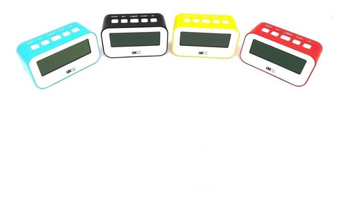 Relógio Digital Iluminado Led Com Despertador Potente