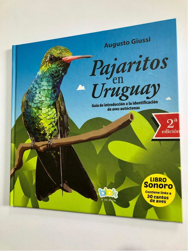 Libro Pajaritos En Uruguay - 2da Ed - Como Nuevo - Tapa Dura