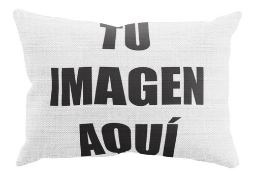 Cojin Almohada Personalizada De 45x30 Cms Regalo 