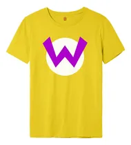 Comprar Polo Personalizado Logo Mario Bros Wario 001