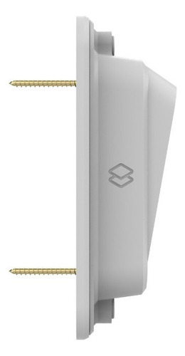 Protector de caja y timbre compatible con Intelbras Cib101, color blanco