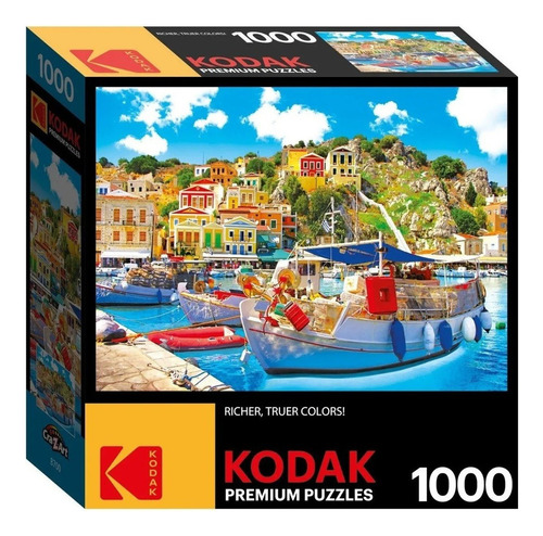Puzzle 1000 Pzs isla Symi De Grecia Barcos Kodak 421010