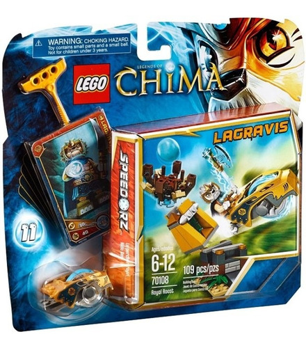 Set De Construcción Lego Chima 70108 105 Piezas