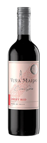 Pack De 12 Vino Tinto Viña Maipo Sweet Red 750 Ml