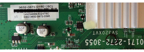 Main Vizio 3632-0872-0150 / 0171-2272-3055 / Modelo Sv320xvt (Usado)