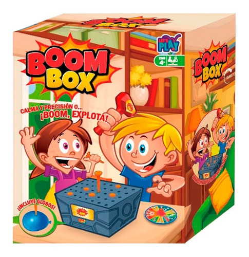 Juego De Mesa Boom Box Martillo Caja Clavos Explota !! Cadia