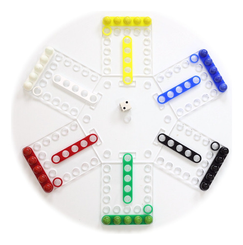 Juego De Mesa No Te Enojes, Ludo Para 3, 4, 5 O 6 Jugadores