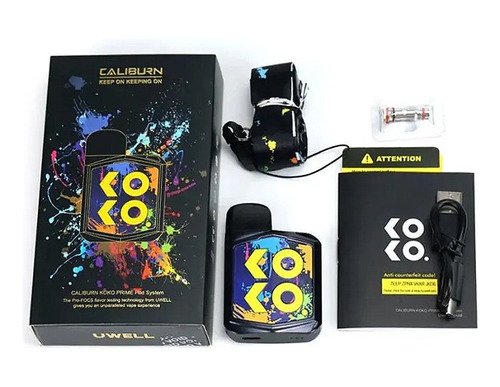 Vaporizador Uwell Caliburn Koko Prime Pod Kit 100% Original