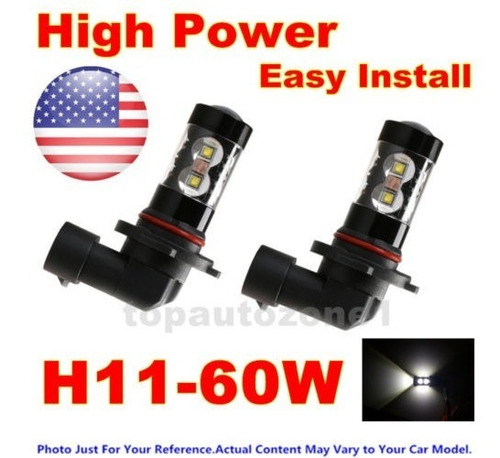 2pcs De Niebla Luces Para 2007-2015 Nissan Maxima 60 W Alta 