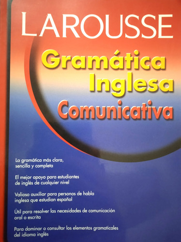 Larousse Gramática Inglesa Conunicativa (muy Buen Estado) (Usado)