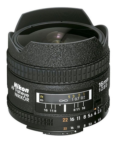 Nikon Lente Fisheye Af 16mm F/2.8d