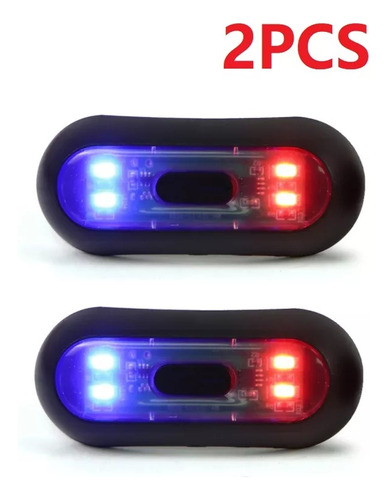 Luz De Freno Led Para Casco De Moto, Parte Trasera De Bicicl