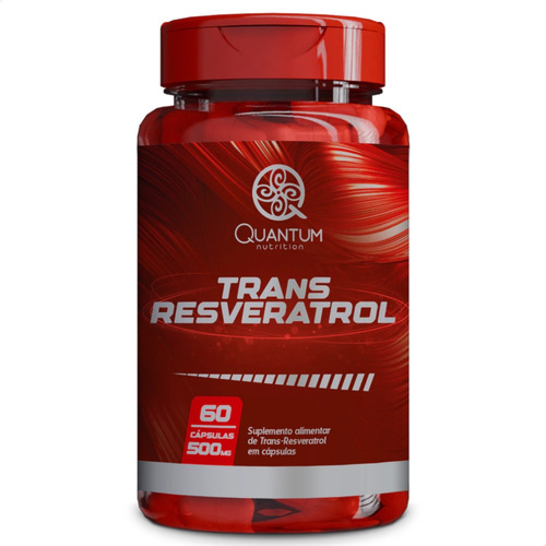 Trans Resveratrol Concentrado 60 Cáps - Quantum Sabor Sem Sabor