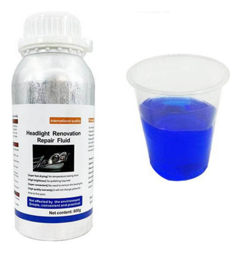 Solução De Farol Automático, Kit De Renovação De 600 Ml, Uni