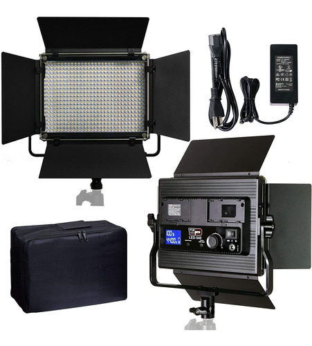 Vidpro Led-540 Profesional Varicolor 540 Led Kit De Ilumina