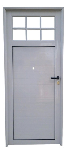 Puerta Herrero 1/4 Vidrio Repartido 80×200