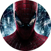 Comprar Painel Em Lona Redondo Homem Aranha 1,0x1,0 Lona, Fosco (1)