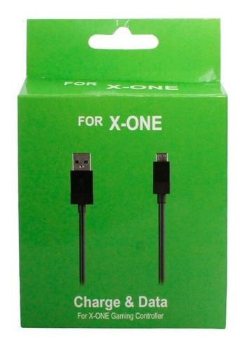 Cabo Compatível Xbox One Carregador Controle Indicador Carga
