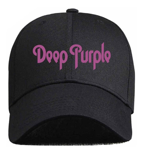 Gorra Deep Purple Bordada Rock Concierto