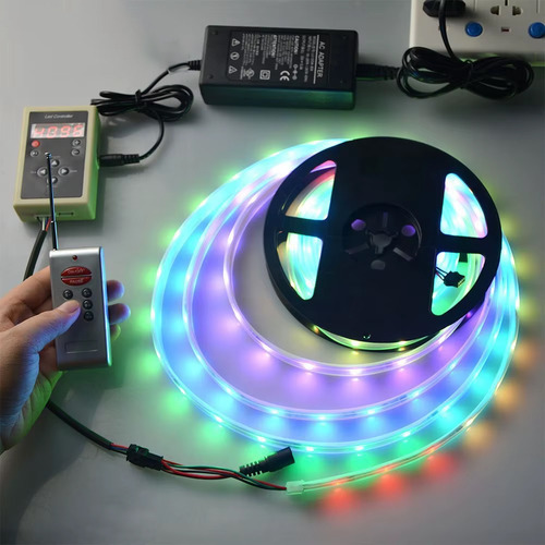 Controlador Led Rgb Píxeles Con Mando Rf8keys 1024ic